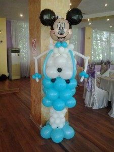 Mickey din baloane